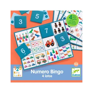 Djeco dj08281 numero bingo