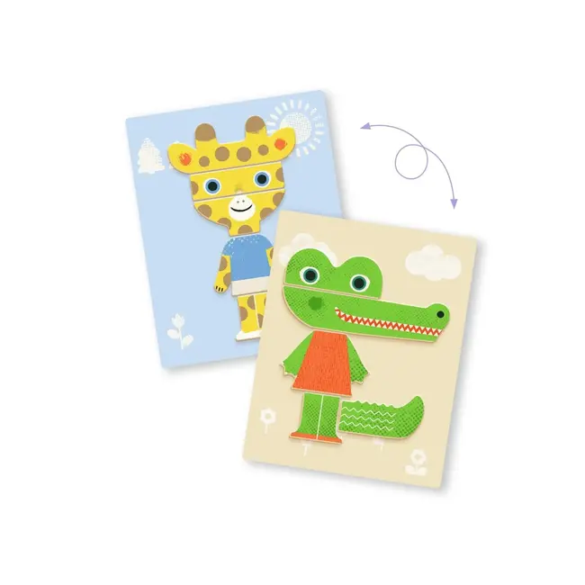 dj03071 Magneetset inzebox animals - 29st