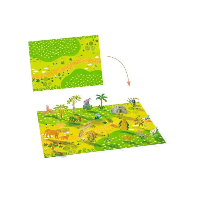 dj00044 Stickers om rechtop te zetten-Dieren