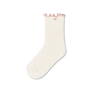 Lil' Atelier Lil' Atelier sokken NMFFiducia coconut milk misty rose