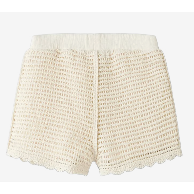 Lil' Atelier shorts NMFFlora coconut milk