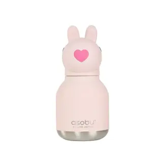 Asobu Asobu Mini Bunny Bestie Bottle - Drinkfles konijn (260ml)