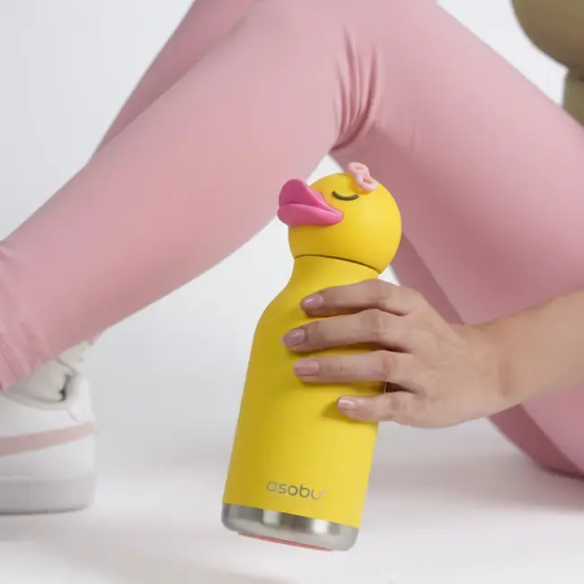 Asobu Rvs drinkfles Bestie Ducky - 460 ml