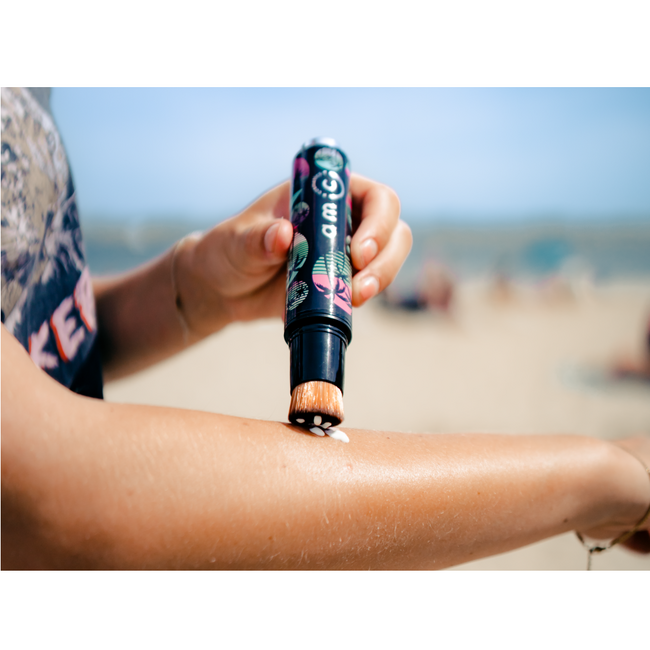 Amici Cosmetics Navulbare Zonnebrand Kwast - Sunny Spritz