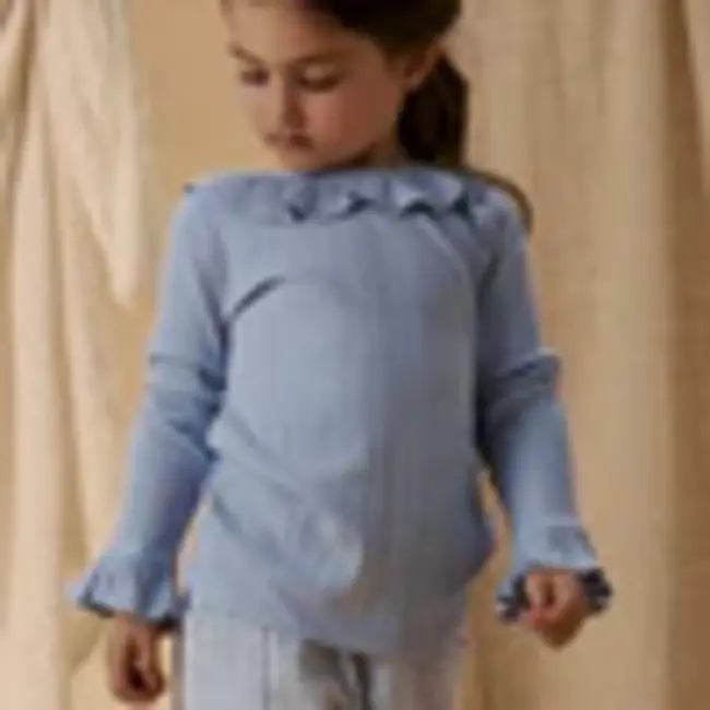 Lil' Atelier shirt NMFTansy  zen blue