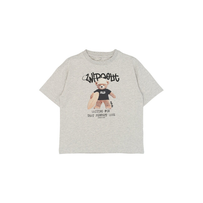The New shirt Teddy light grey melange