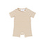 The New Siblings jumpsuit Fro humus stripes rib