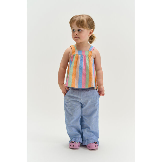 The New Siblings strap top Tracie multi striped