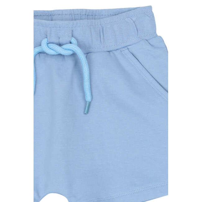 The New Siblings sweat short Titan forever blue