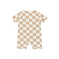 The New Siblings jumpsuit overslag Theo humus check
