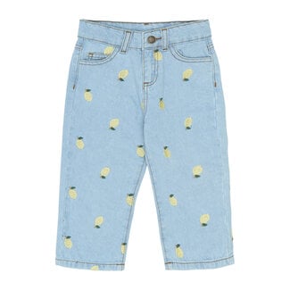 The New Siblings The New Siblings carrot jeans Silje medium blue denim