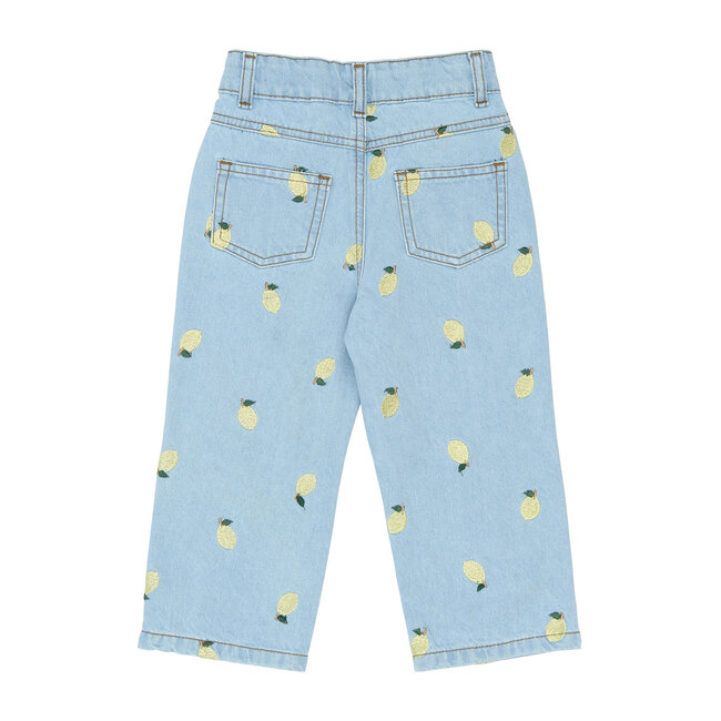 The New Siblings carrot jeans Silje medium blue denim
