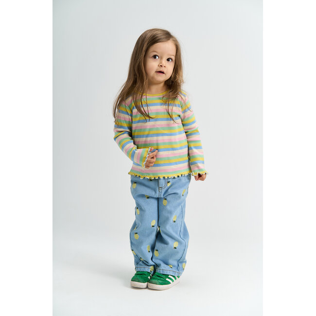 The New Siblings carrot jeans Silje medium blue denim