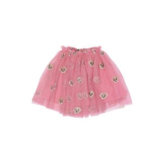 The New Siblings The New Siblings skirt Tulle cashmere rose emb
