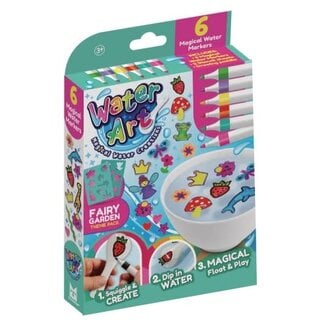 Water Art 6 Pack met sjablonen Fairy Garden