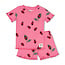 Feetje shortama Lily Ladybug - Premium Summerwear, roze