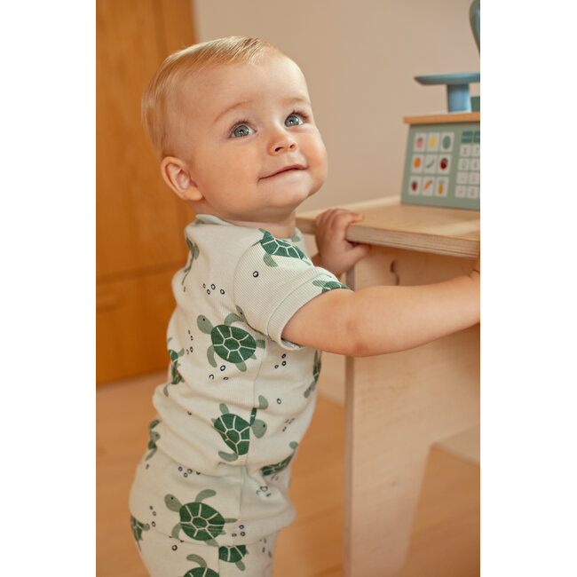 Feetje shortama Timmy Turtle - Premium Summerwear, mint