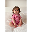 Feetje shortama Lily Ladybug - Premium Summerwear, roze