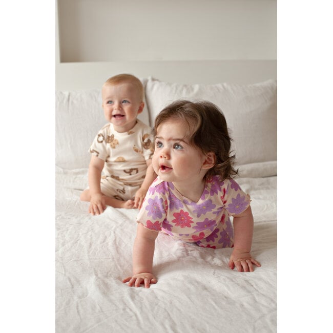 Feetje shortama Bibi Bloom - Premium Summerwear, lila