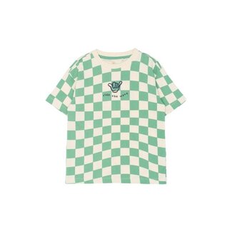 The New The New shirt Tiago créme de menthe check