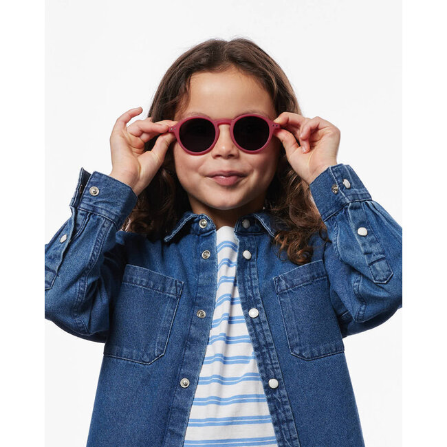 Izipizi kids zonnebril 3/5 d Cranberry