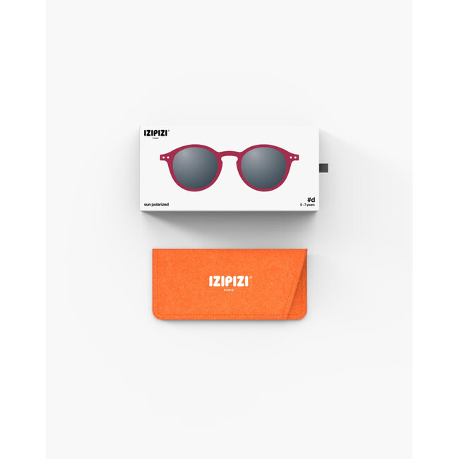 Izipizi kids zonnebril 3/5 d Cranberry