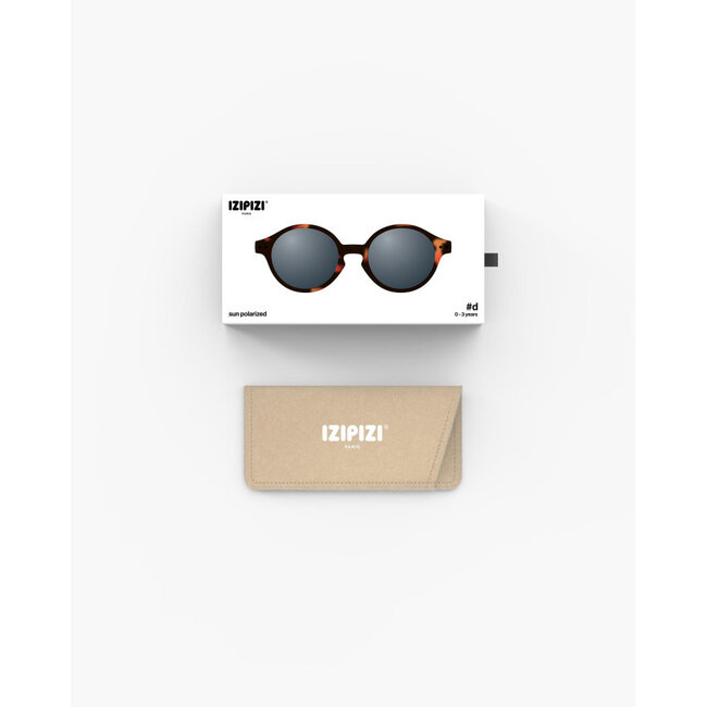Izipizi baby zonnebril 0/3 d Tortoise