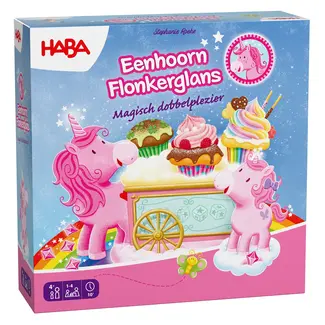 Haba Haba spel - Eenhoorn Flonkerglans- Magisch dobbelplezier