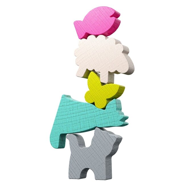 Haba stacking challenge - Animals