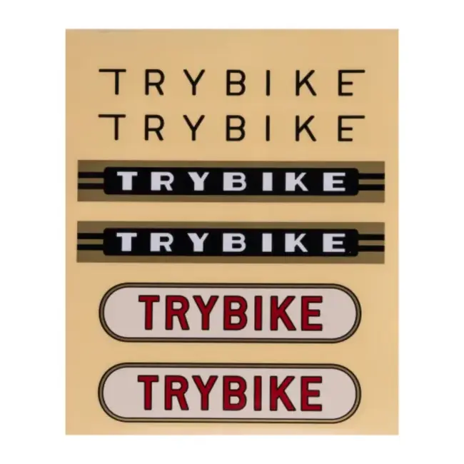 Trybike Steel Tweewieler - Zwart
