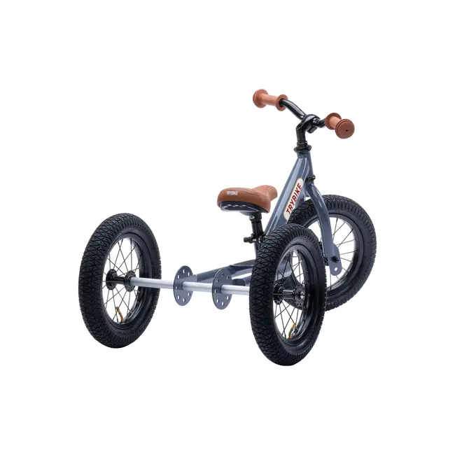 Trybike Steel Tweewieler - Vintage Grijs