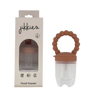 Jikkies Jikkies fruitspeen – Inclusief 3 speenmaten –Taupe