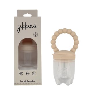 Jikkies Jikkies fruitspeen – Inclusief 3 speenmaten –Beige
