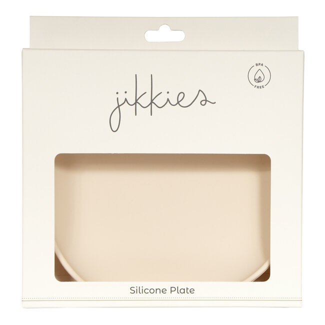 Jikkies -  Kinderbord met zuignap - Beige