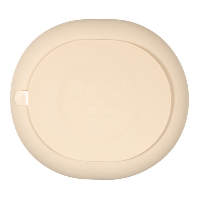 Jikkies - Vakkenbord met zuignap - Beige