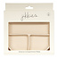 Jikkies - Vakkenbord met zuignap - Beige