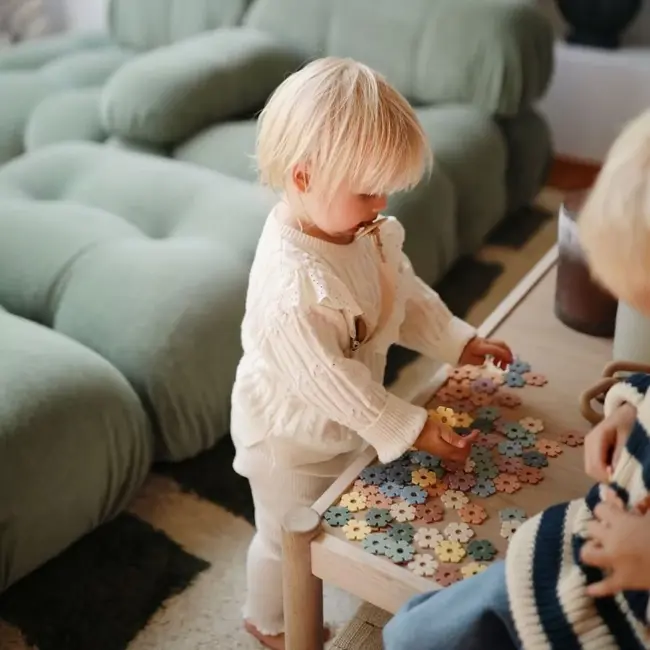 Mushie HEX Connect Building Toy Set