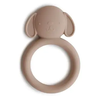 Mushie Mushie Teether Dog naturel