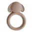 Mushie Teether Dog naturel