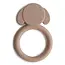 Mushie Teether Dog naturel
