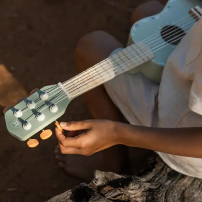Houten gitaar - Groen - Safari Friends FSC