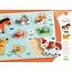 Djeco  Houten puzzel Dog'n'Co