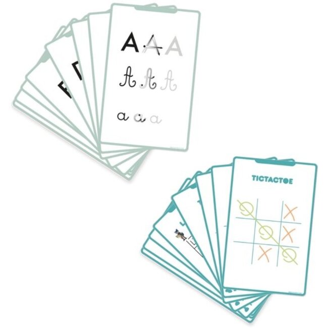 Kidywolf extra set tekenkaarten "spelletjes"en önderwijs