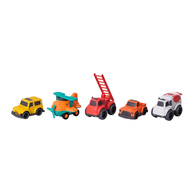 BIOplastic Auto en Vliegset 5-delig 2 10,5 cm