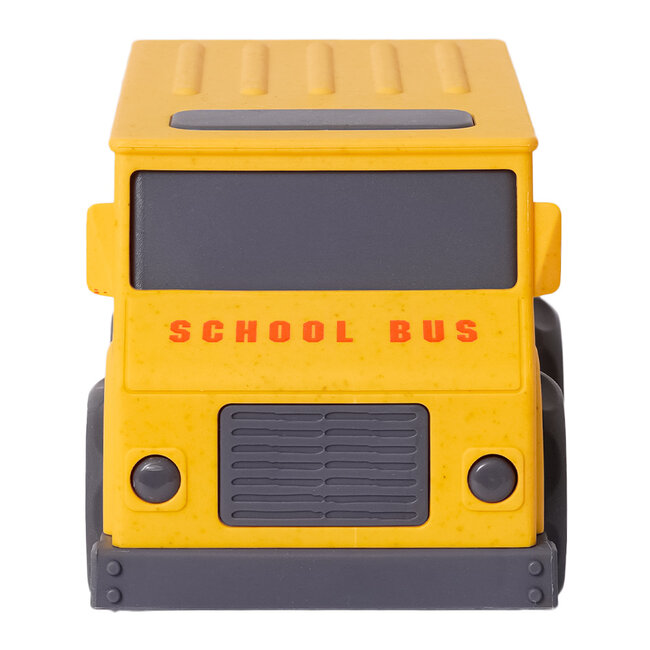 BIOplastic Blokwagen Schoolbus - 15 cm