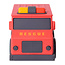 BIOplastic Blokwagen Brandweerwagen- 15 cm