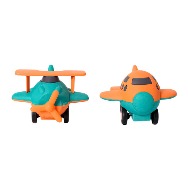 BIOplastic Helikopter en Vliegtuig - 9,5 cm