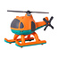 BIOplastic Helikopter - 22 cm