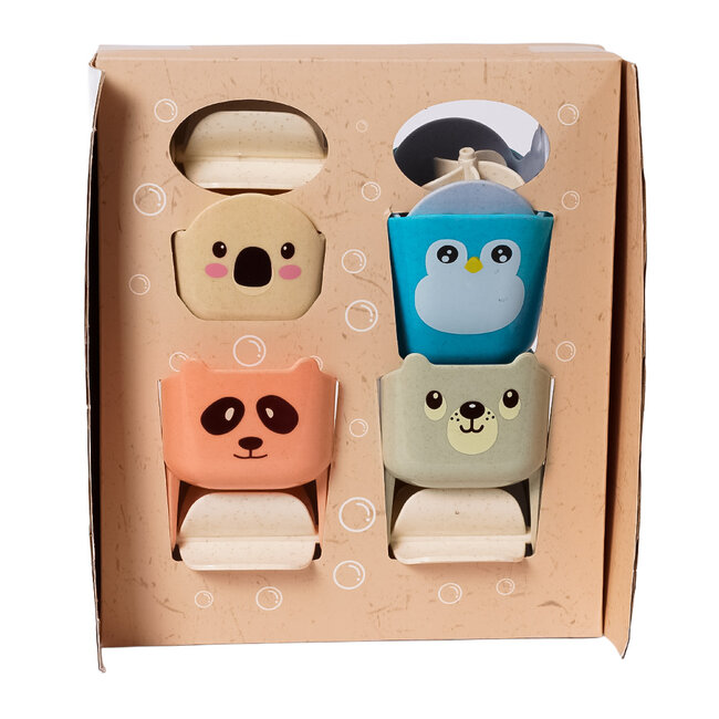 BIOplastic Badspeelgoed Dieren 5-delig