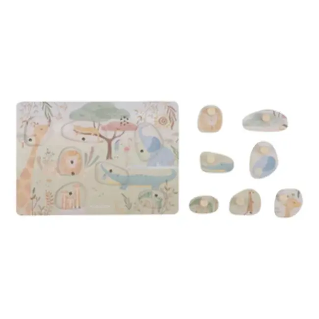 Geluidenpuzzel - Safari Friends FSC